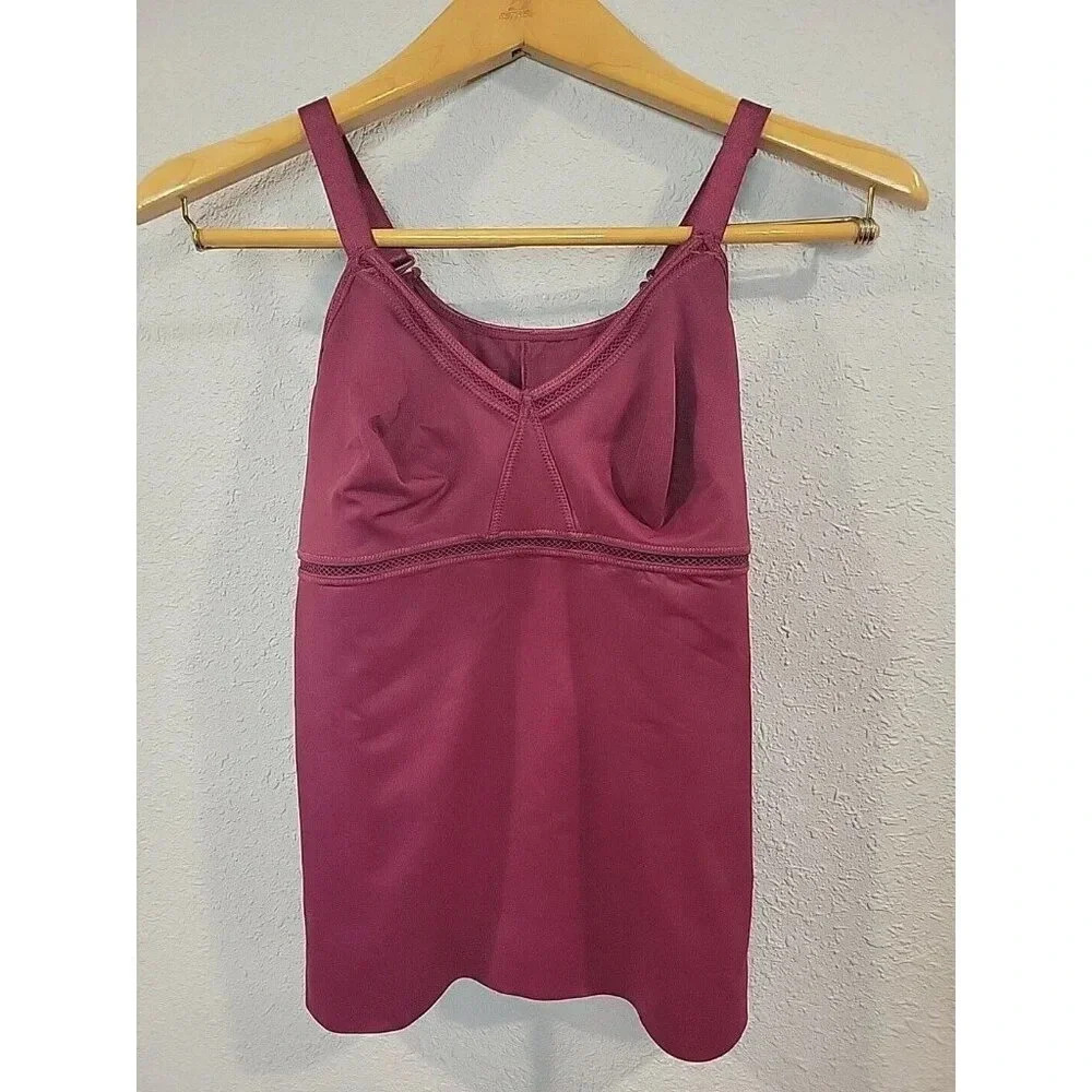 Ruby Ribbon Siren Cami In Plum Wine Sz 36 #1906 Excellent Condition